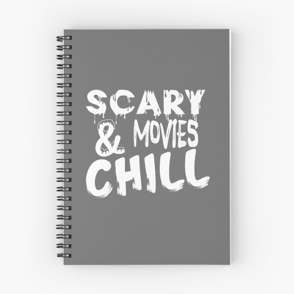 Item preview, Scary Movies & Chill, White designed and sold by QukiDesign.