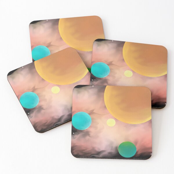 Item preview, Planets and Distant Nebula  designed and sold by JaygiesDesign.