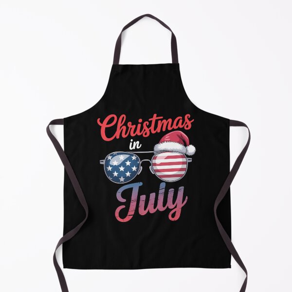 Item preview, Christmas in July USA Americain Sunglasses Santa Hat Summer designed and sold by sailorjessiArt.