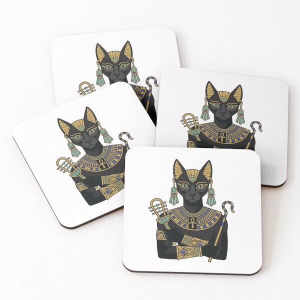 Item preview, Ultimate Ancient Egyptian Mythology Collection - Goddess Bastet & Deities Dark Vector, Vintage Papyrus Royal Jewelry Graphics Mega Bundle designed and sold by Queen Cleopatra.