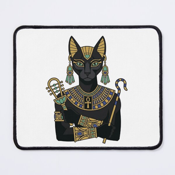 Item preview, Ultimate Ancient Egyptian Mythology Collection - Goddess Bastet & Deities Dark Vector, Vintage Papyrus Royal Jewelry Graphics Mega Bundle designed and sold by Queen Cleopatra.
