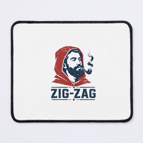 Item preview, Zig Zag Vintage Wizard Smoking Pipe Graphic Tee designed and sold by Phillipsalexan.