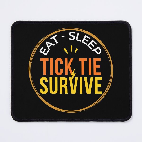 Item preview, Eat Sleep Tick Tie Survive – Funny Accountant Saying | Audit Life & Busy Season Humor designed and sold by FCA SIR MERCH .