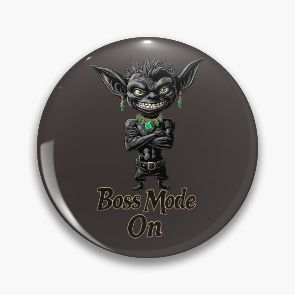 Item preview, Gremoji Society - Boss_Mode_On_ No.01 designed and sold by Shift-Bloom.