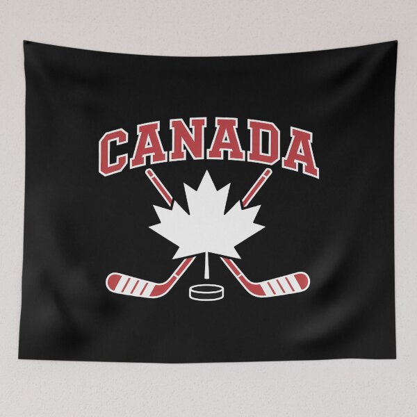 Item preview, Canadian Flag Maple Leaf Hockey Canada Day designed and sold by sailorjessiArt.