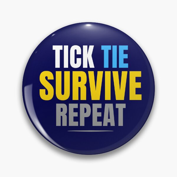 Item preview, Tick Tie Survive Repeat – Funny Accountant Saying | Audit Life & Busy Season Humor   designed and sold by FCA SIR MERCH .