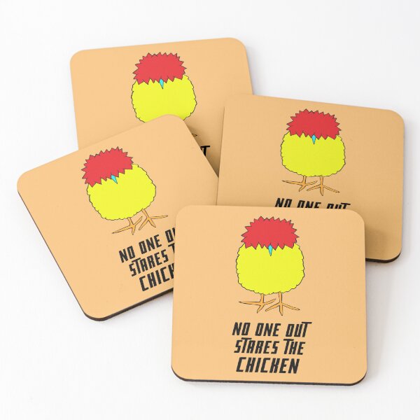 Item preview, No one out stares the chicken designed and sold by LagoonandBeans.