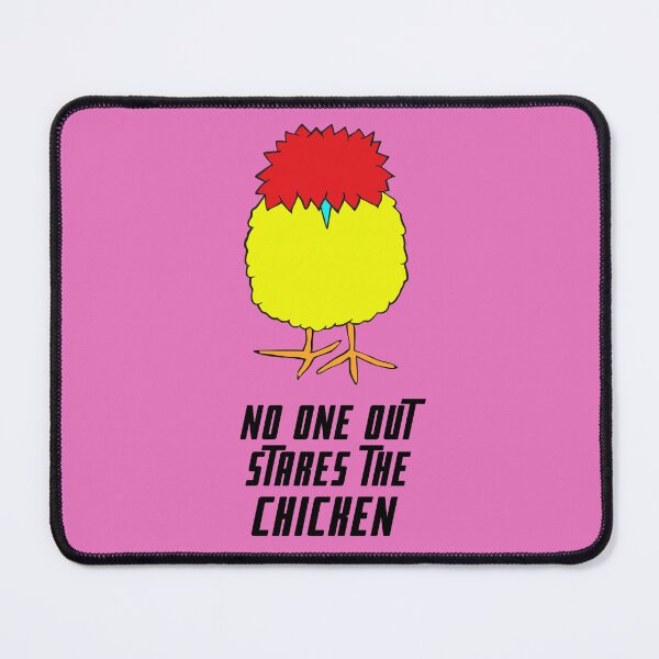 Item preview, No one out stares the chicken designed and sold by LagoonandBeans.