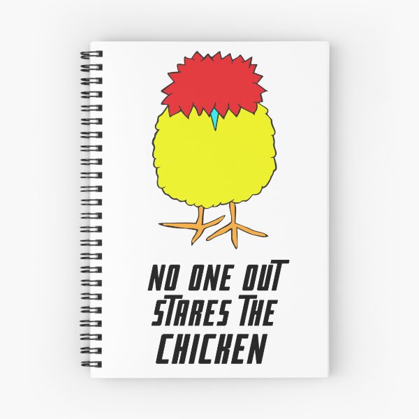 Item preview, No one out stares the chicken designed and sold by LagoonandBeans.
