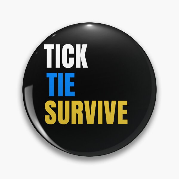 Item preview, Tick Tie Survive – Funny Accountant Saying | Audit Life & Busy Season Humor Design   designed and sold by FCA SIR MERCH .