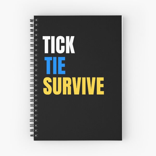 Item preview, Tick Tie Survive – Funny Accountant Saying | Audit Life & Busy Season Humor Design   designed and sold by FCA SIR MERCH .