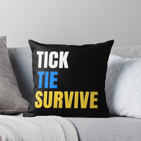 Item preview, Tick Tie Survive – Funny Accountant Saying | Audit Life & Busy Season Humor Design   designed and sold by FCA SIR MERCH .