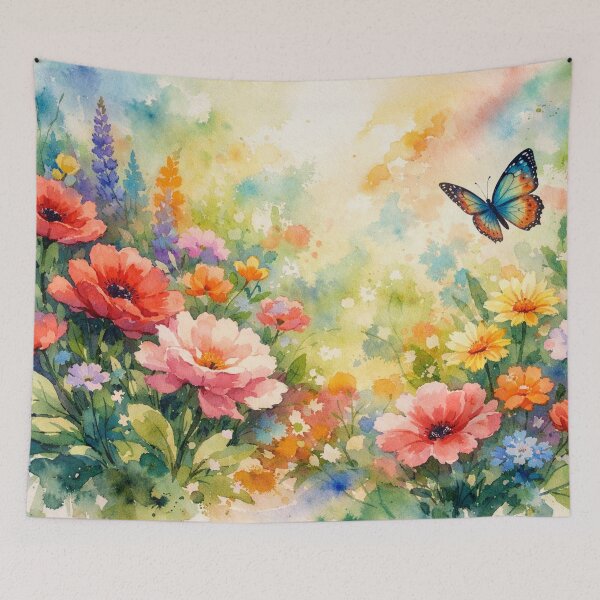 Item preview, Spring meadow with butterfly designed and sold by Sigtrix.