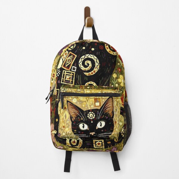Item preview, Klimt Cat in Flower Garden designed and sold by Vicky Brago-Mitchell®.