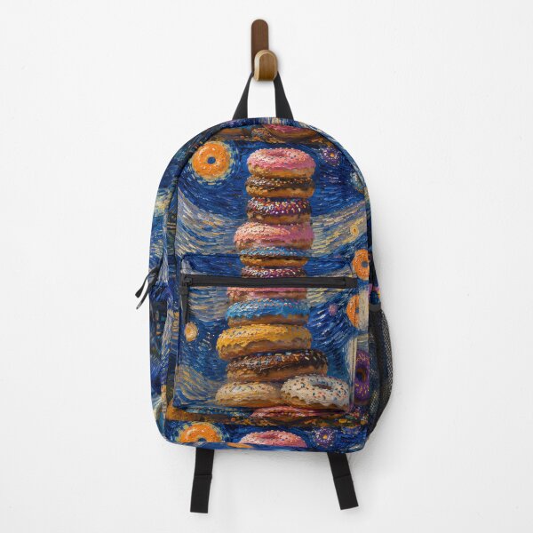 Item preview, Starry Night of Donuts | Van Gogh Food Art Parody designed and sold by Verdant Rose Studio.
