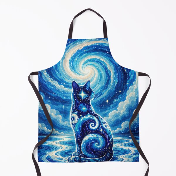 Item preview, Cosmic Cat Swirl Dreamscape Celestial Galaxy Vision designed and sold by Mindworx21.