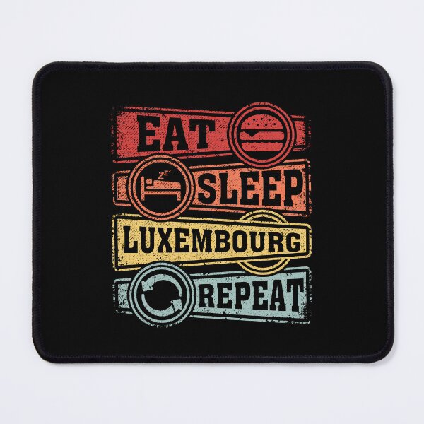 Item preview, Eat Sleep Luxembourg Repeat designed and sold by GabbyKash.