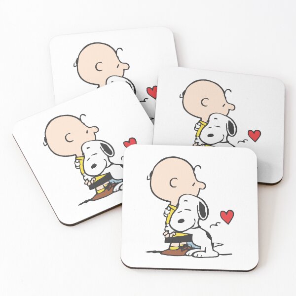 Item preview, Snoopy and Charlie Brown Sweet Love Hug designed and sold by mkilpt.