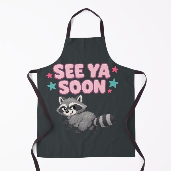 Item preview, Funny Raccoon Shirt See Ya Soon Racoon Star Quote T-Shirt, Cute Trash Panda Gift, Animal Lover Graphic Tee designed and sold by inkspotbywissal.