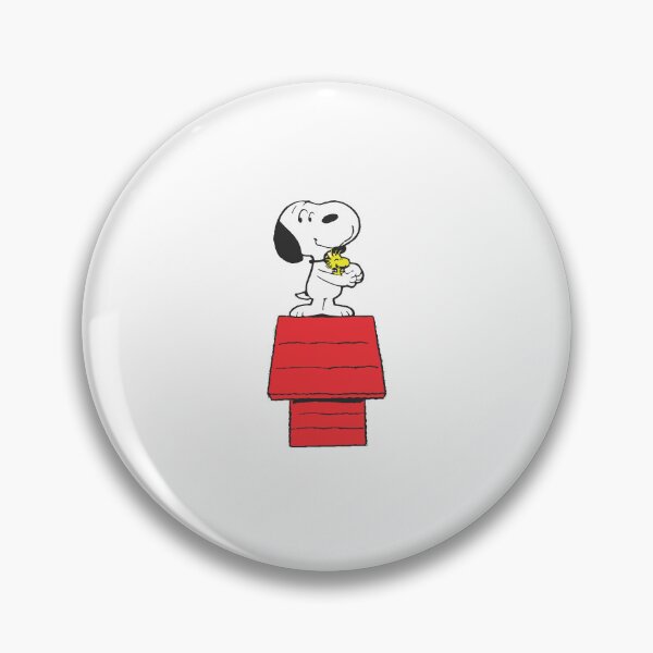 Item preview, Snoopy Standing on Doghouse Holding Woodstock designed and sold by mkilpt.