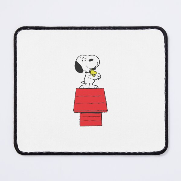 Item preview, Snoopy Standing on Doghouse Holding Woodstock designed and sold by mkilpt.