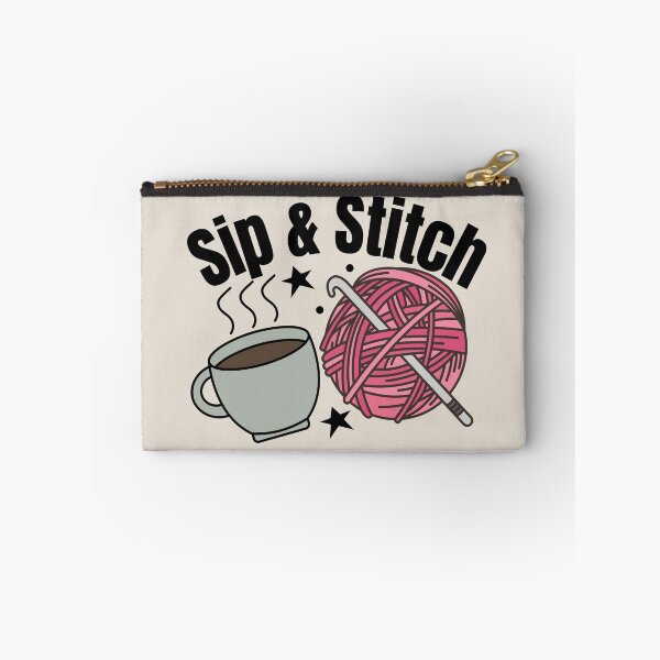 Item preview, Sip & Stitch - Coffee & Crochet Lover Design designed and sold by SipAndStitchCo.