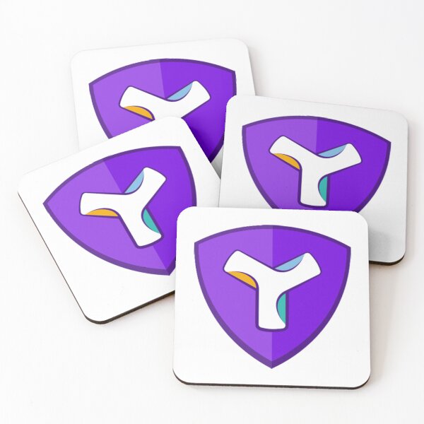 Item preview, Symbol XYM Cryptocurrency Blockchain Logo Minimalist Shield designed and sold by mkilpt.