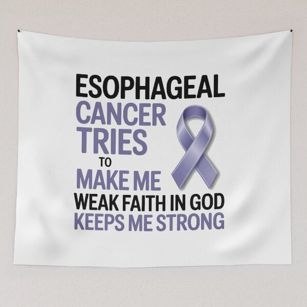 Item preview, Esophageal Cancer Awareness Periwinkle Ribbon  designed and sold by sailorjessiArt.