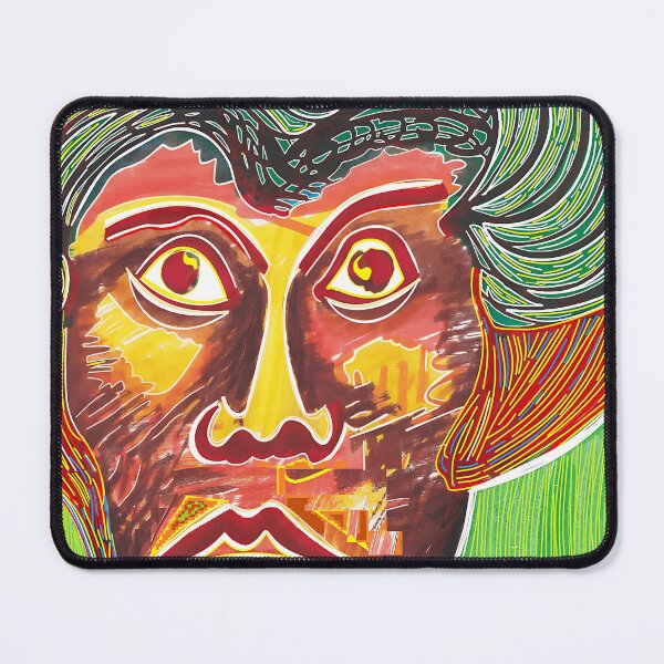 Item preview, Abstract Face Modern Portrait Art Lover designed and sold by BalthQIK.