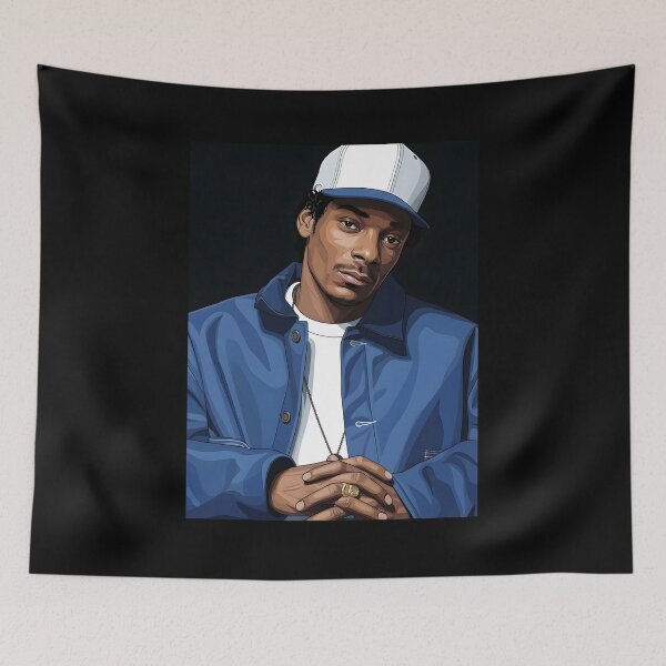 Item preview, Snoop Dogg Vector Illustration Potrait designed and sold by Boruto1231.