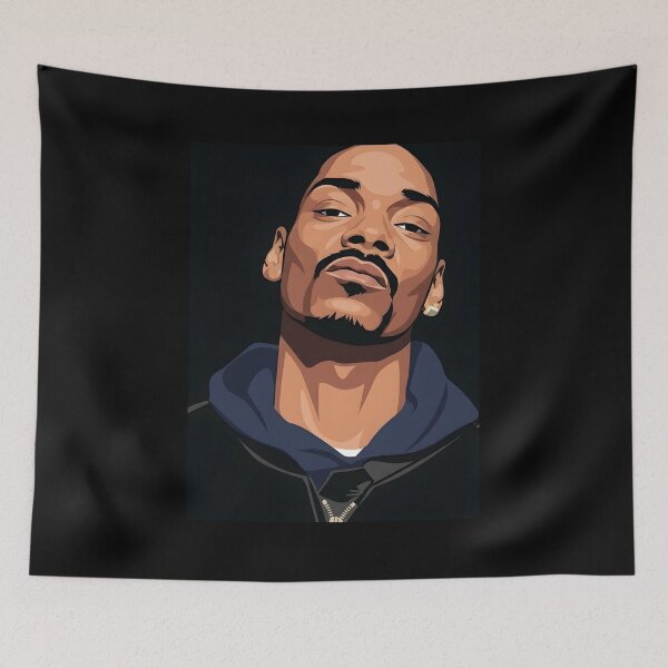 Item preview, Snoop Dogg Vector Illustration Potrait designed and sold by Boruto1231.