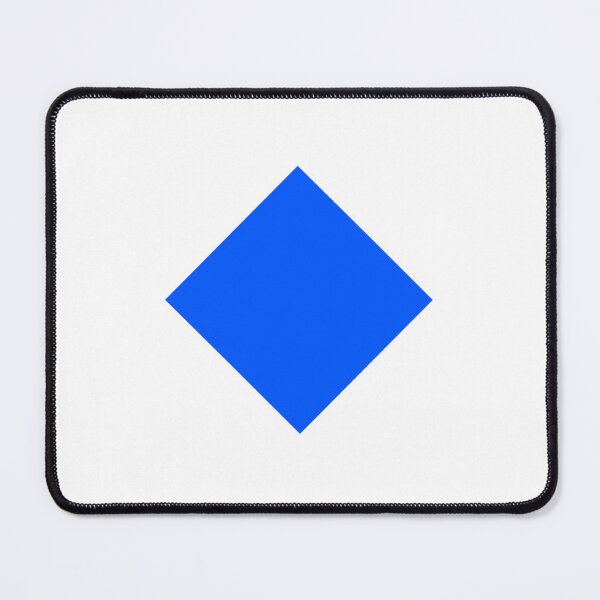 Item preview, Waves Blockchain Crypto Blue Diamond Geometric Logo designed and sold by mkilpt.
