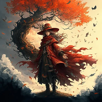 Artwork thumbnail, Red Wizard by R3g3nerator