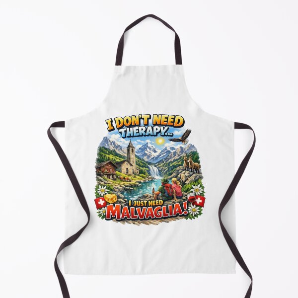 Item preview, I Don’t Need Therapy I Just Need Malvaglia Switzerland Travel Shirt | Funny Swiss Alps Vacation Tee designed and sold by Sushikidsntoddlers.