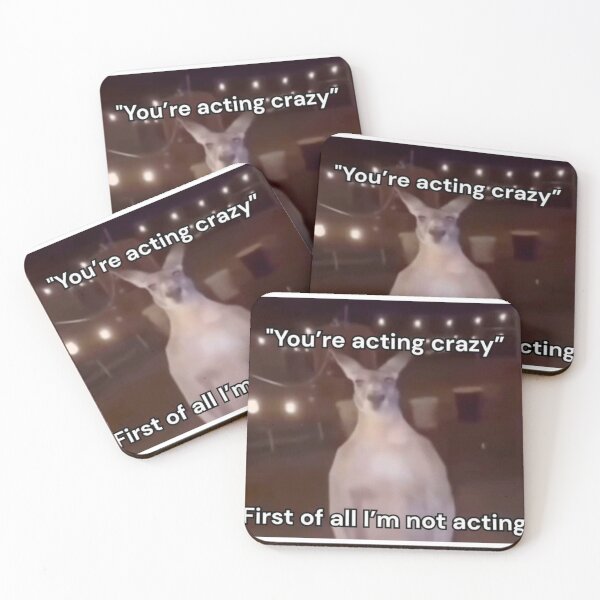 Item preview, First of All I’m Not Acting Kangaroo Meme designed and sold by Ariilea.