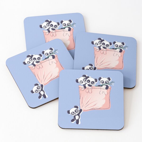 Artikelvorschau, Panda-Taschendesign – Ästhetische Cartoon-Panda-Kunst entworfen und verkauft von Rangmanch.