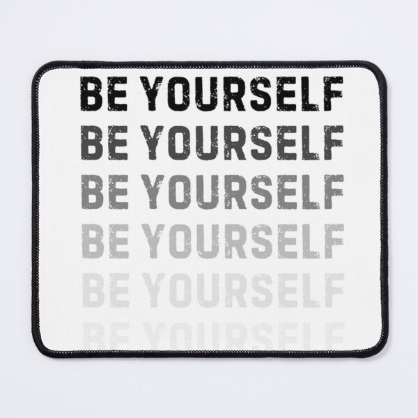 Item preview, Be Yourself - Gradient Motivational Typography designed and sold by royalsillagee.