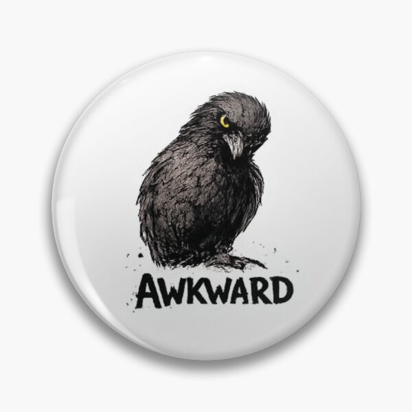 Item preview, Problematic Crow - Awkward designed and sold by LittleInkStudio.