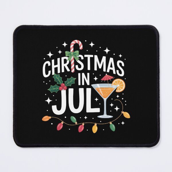 Item preview, Christmas in july with candy cane for summer beach xmas designed and sold by sailorjessiArt.