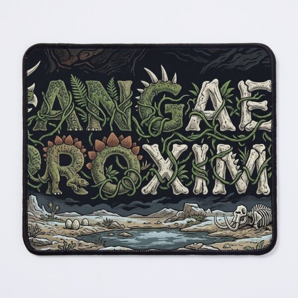 Item preview, Prehistoric Geographical Text Supercontinent: Pangaea Proxima designed and sold by Uniqueartai.