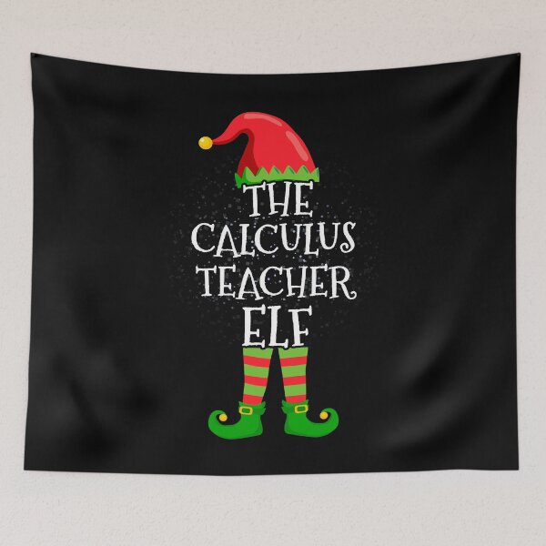 Item preview, Calculus Teacher Elf Family Matching Christmas Group designed and sold by CosmoKitsch.