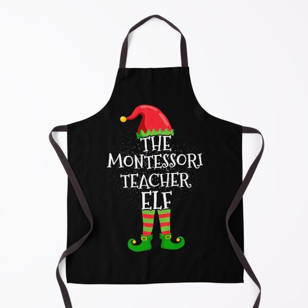 Item preview, Montessori Teacher Elf Family Matching Christmas Group designed and sold by CosmoKitsch.