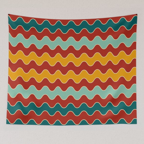 Item preview, The Colourful Waves 12 - Beach vibes designed and sold by StefanStudioArt.
