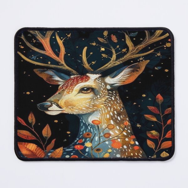 Item preview, Starry Night Spotted Deer Artwork  designed and sold by NivyasArtistry.