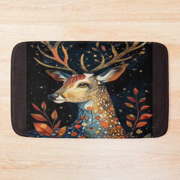 Item preview, Starry Night Spotted Deer Artwork  designed and sold by NivyasArtistry.