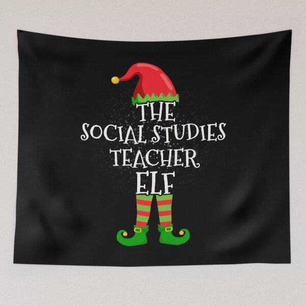 Item preview, Social Studies Teacher Elf Family Matching Christmas Group designed and sold by CosmoKitsch.