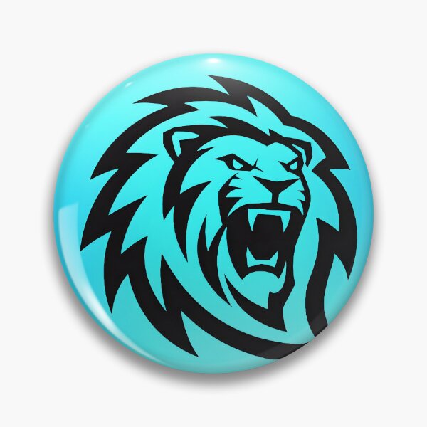 Item preview, Alpha Lion Roar Gym Icon - Minimalist Fitness Motivation designed and sold by StudioAlpha2026.