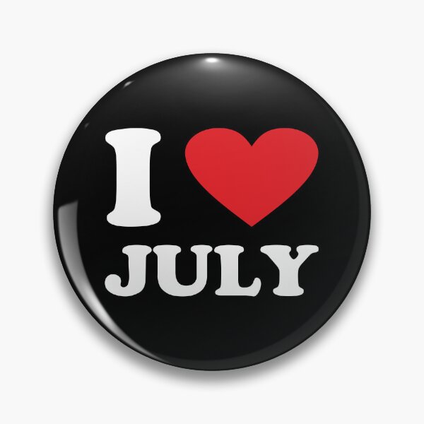 Item preview, I Love July designed and sold by helenacooper.