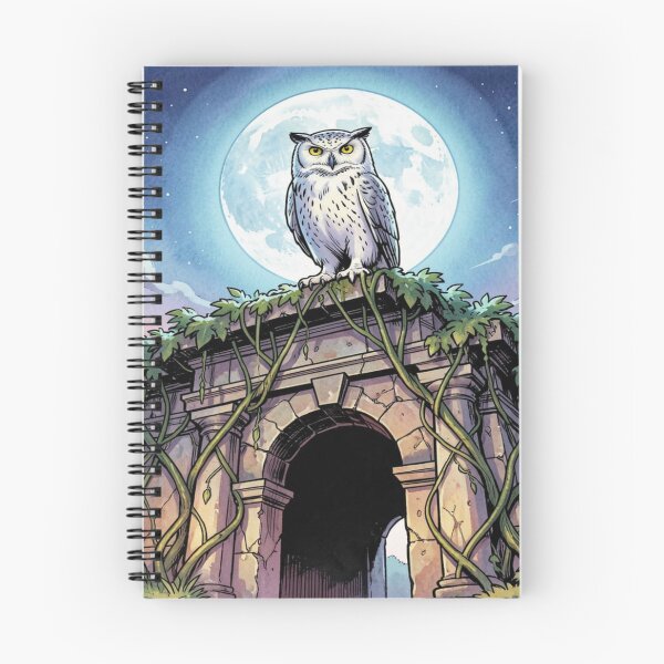 Item preview, Moonlit Owl Watch – Mystical nighttime atmosphere between nature, tranquility and atmospheric elegance designed and sold by FotoworldEdel.