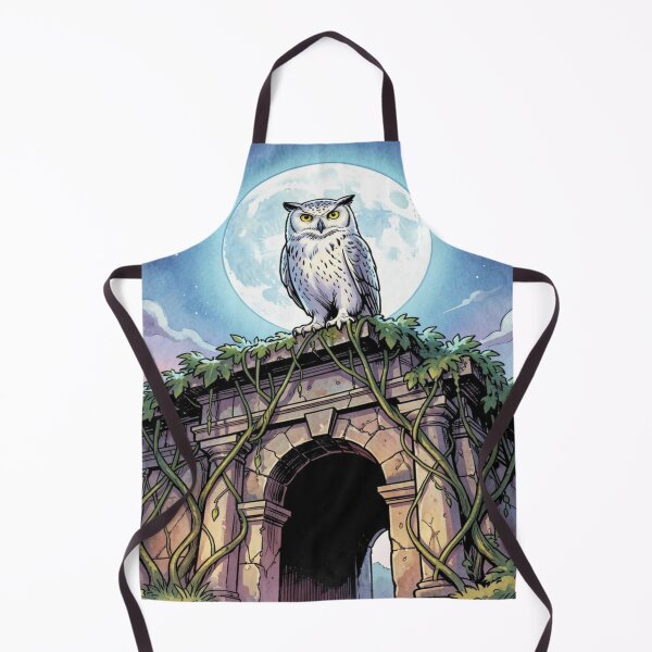 Item preview, Moonlit Owl Watch – Mystical nighttime atmosphere between nature, tranquility and atmospheric elegance designed and sold by FotoworldEdel.